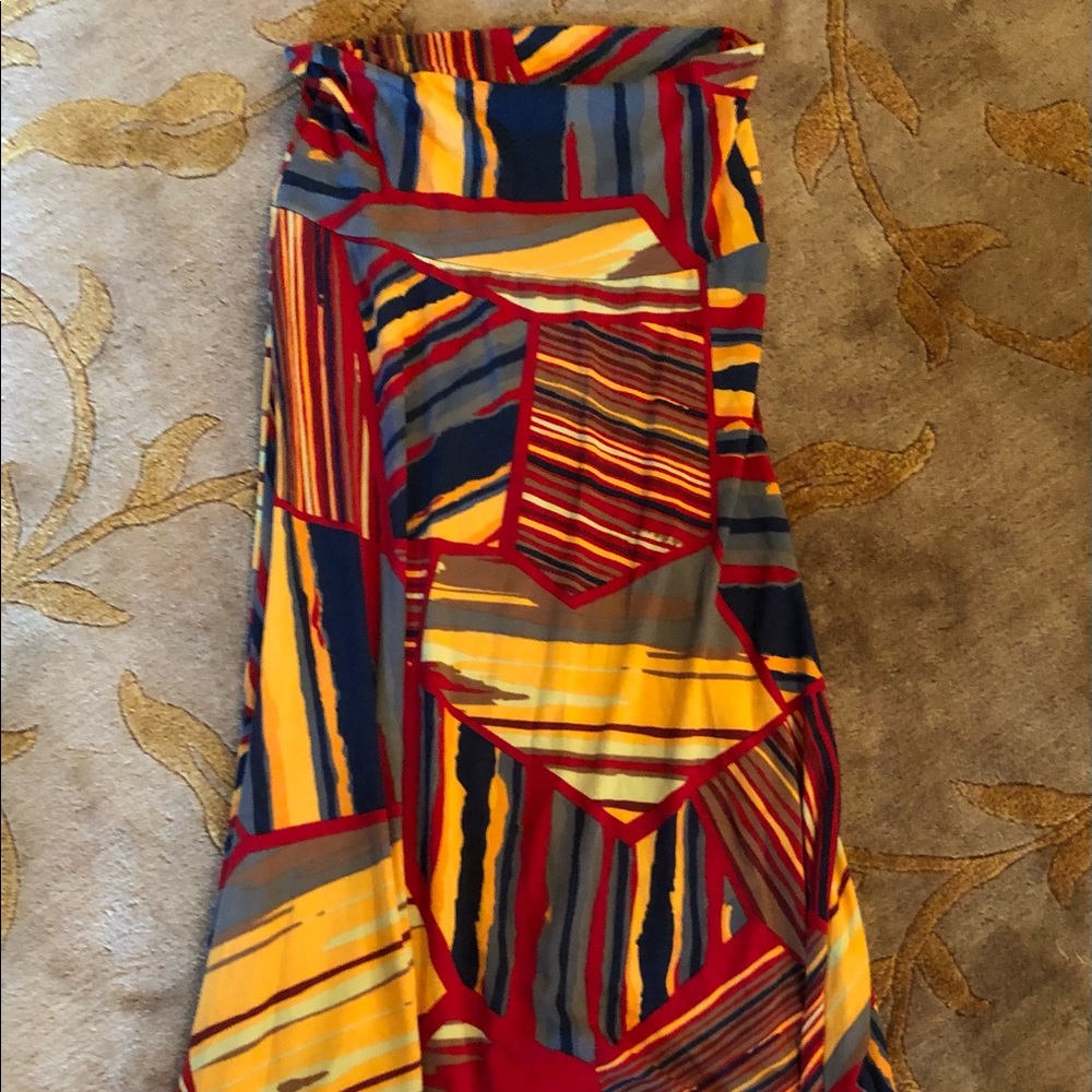 Patterned LuLaRoe Maxi Skirt